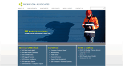 Desktop Screenshot of dickinson-assoc.com